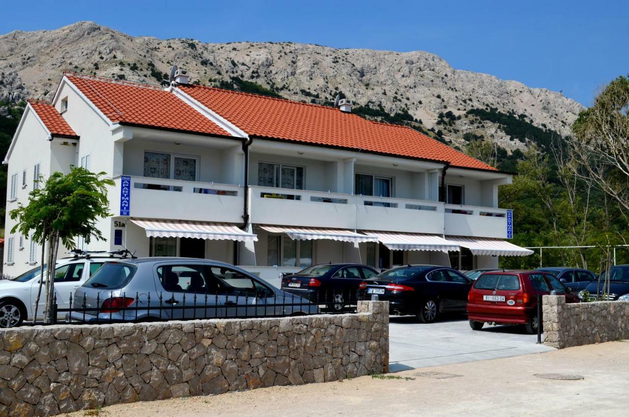 Apartments Fran I Baška Exteriér fotografie
